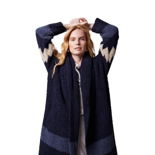 KASHWÉRE Oprah's Favorite Things 2024Women's Aztec Shawl Collar Coat(생약명)One Size